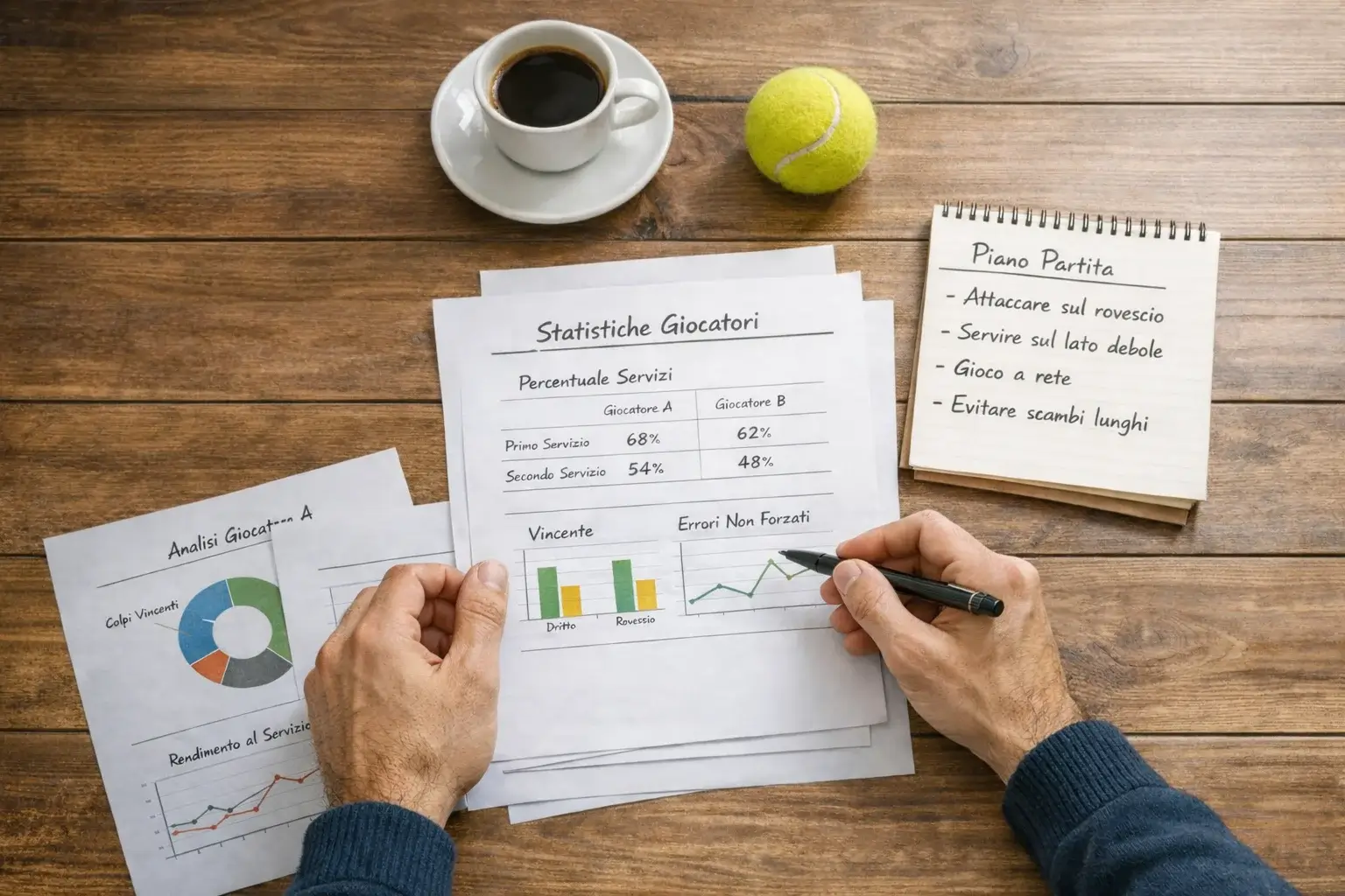 Analisi pre-match scommesse tennis