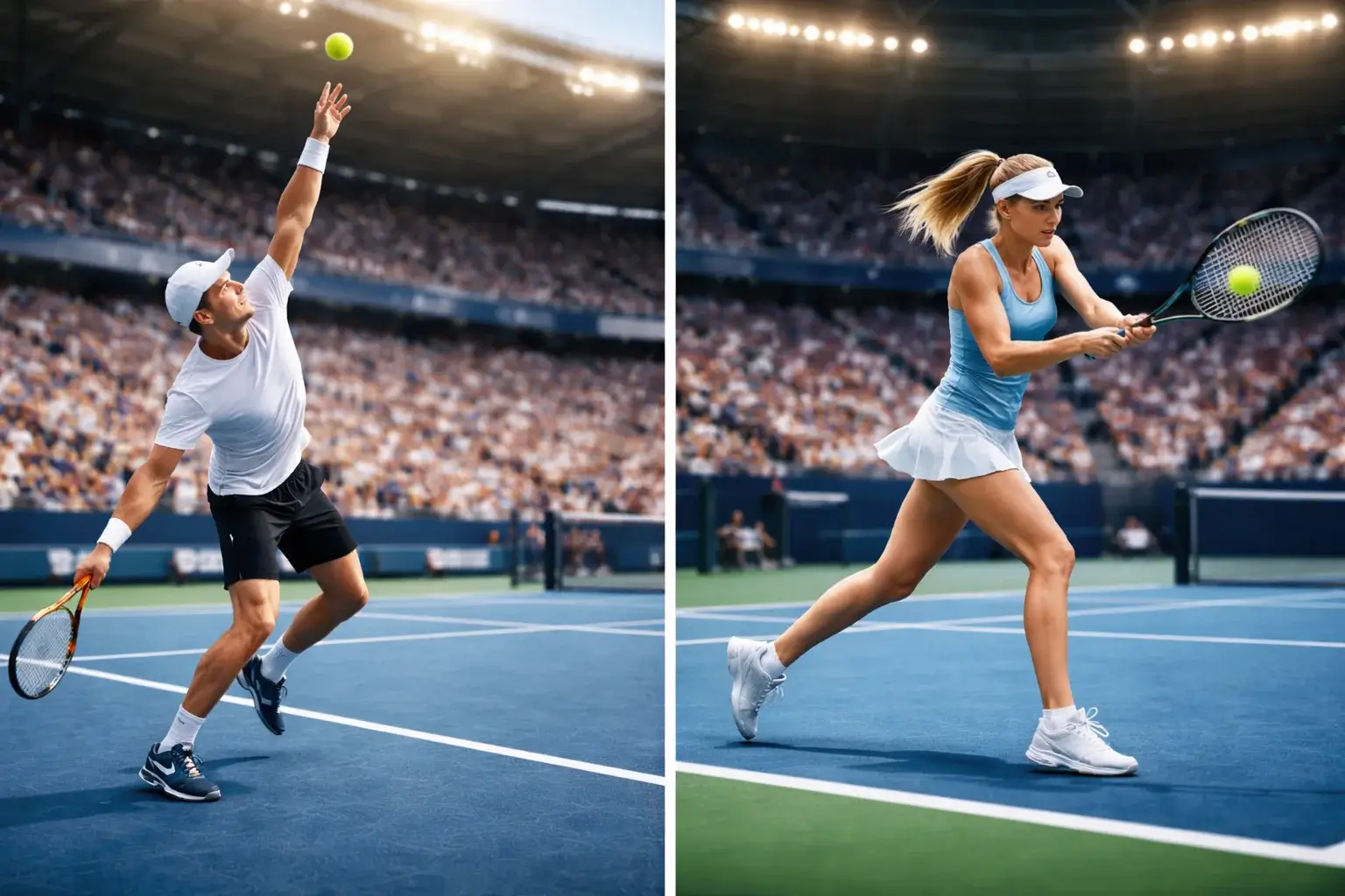 Tennis maschile femminile scommesse differenze